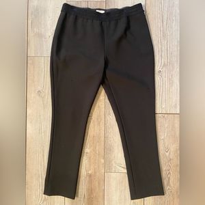 Kate Spade Black Ankle Blaze A Trail Stretch Leggings Size 14